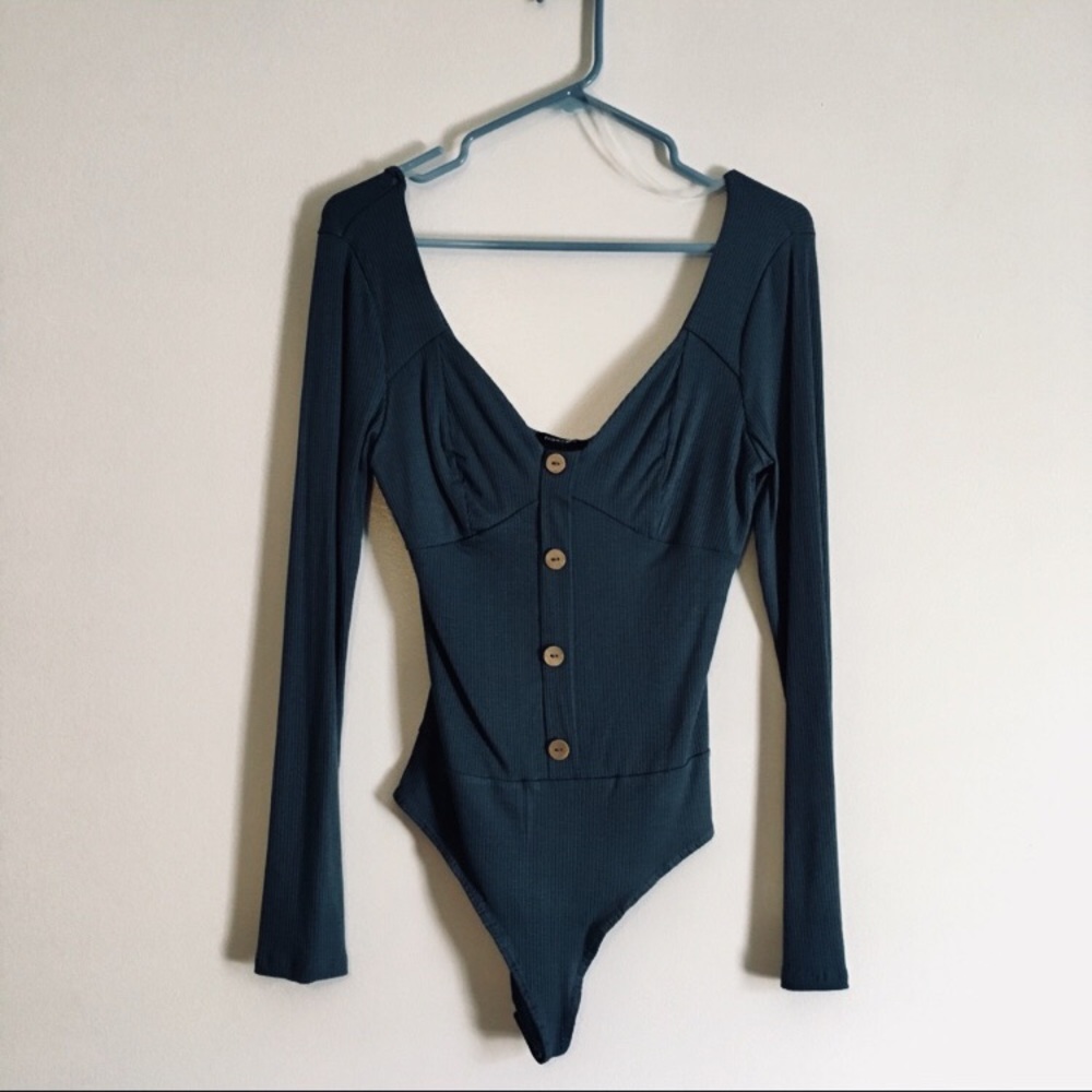 BOGO💕 Fashion Nova | Stephanie Ribbed Body Suit
